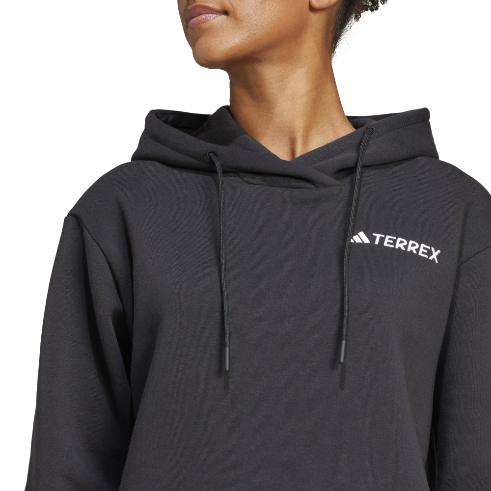 Hoodie Adidas W Mt S Logo Hd De Mujer