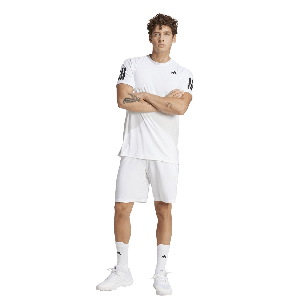 Short Adidas Club Tennis Climacool 3-Stripes Shorts De Hombre