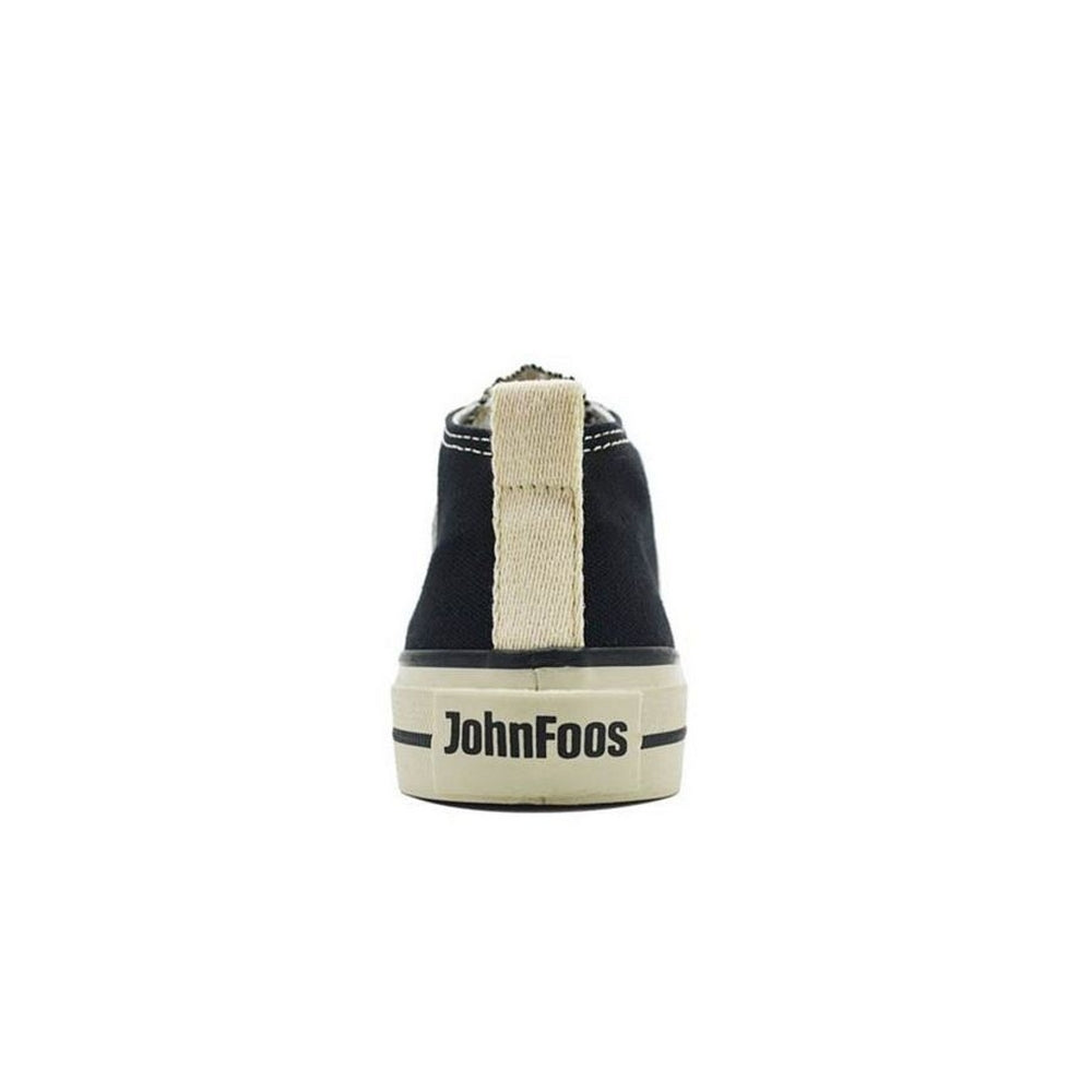 Zapatilla John Foos 164 Flashback Negro De Mujer