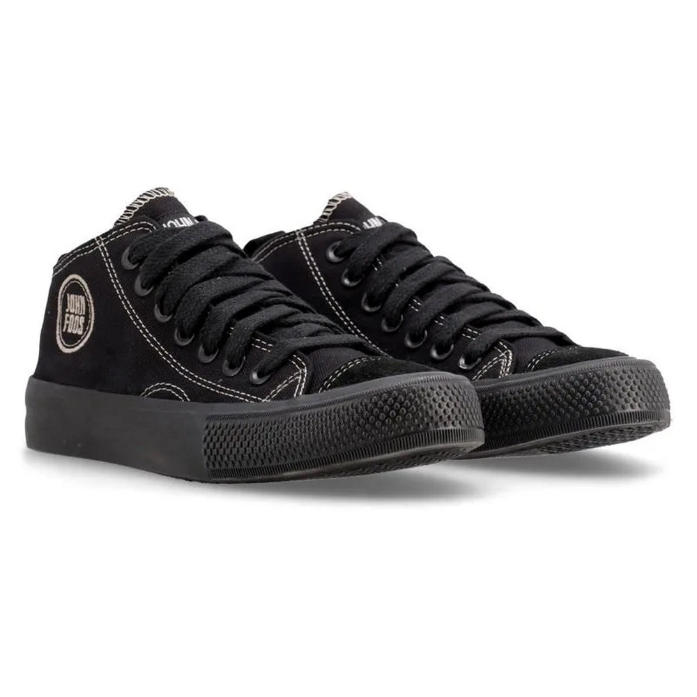 Zapatilla John Foos 164 Flashback Totally Black de Mujer