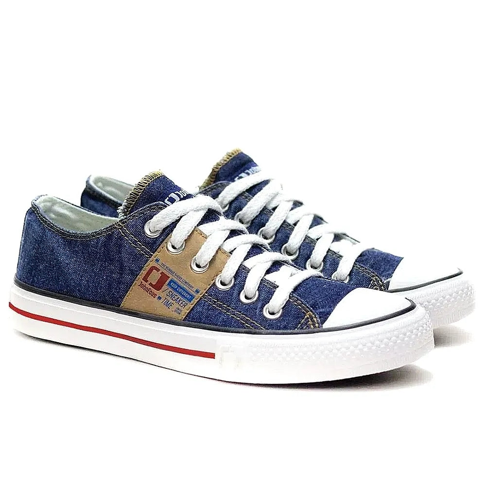 Zapatilla John Foos 182 Denim Indigo de Mujer