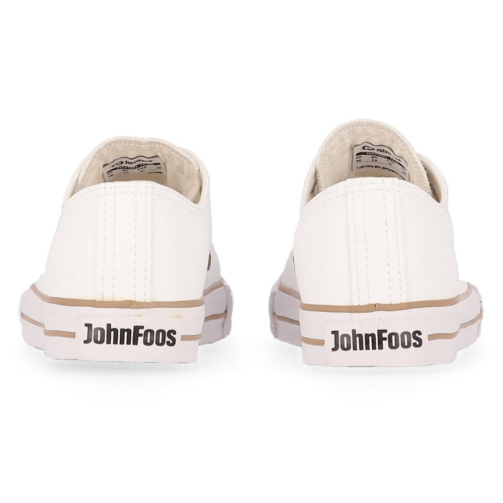 Zapatilla John Foos 182 All Night White De Mujer