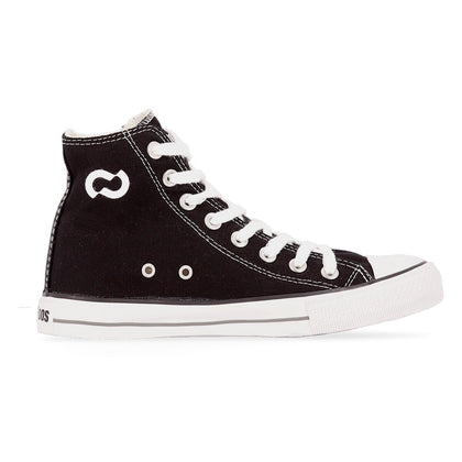 Zapatilla John Foos 184 Negro de Mujer