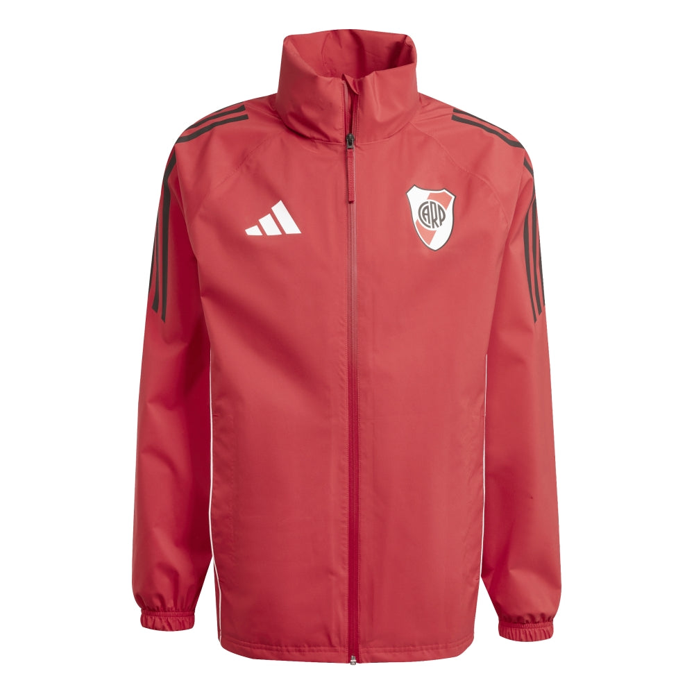 Campera Adidas River Plate Rain Jkt De Hombre