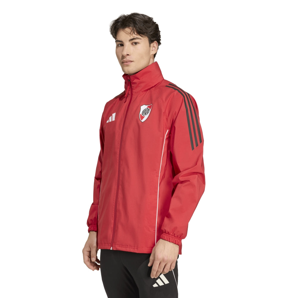 Campera Adidas River Plate Rain Jkt De Hombre