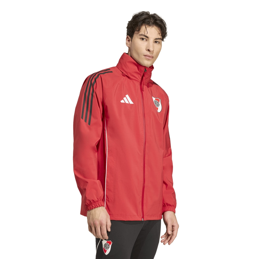 Campera Adidas River Plate Rain Jkt De Hombre