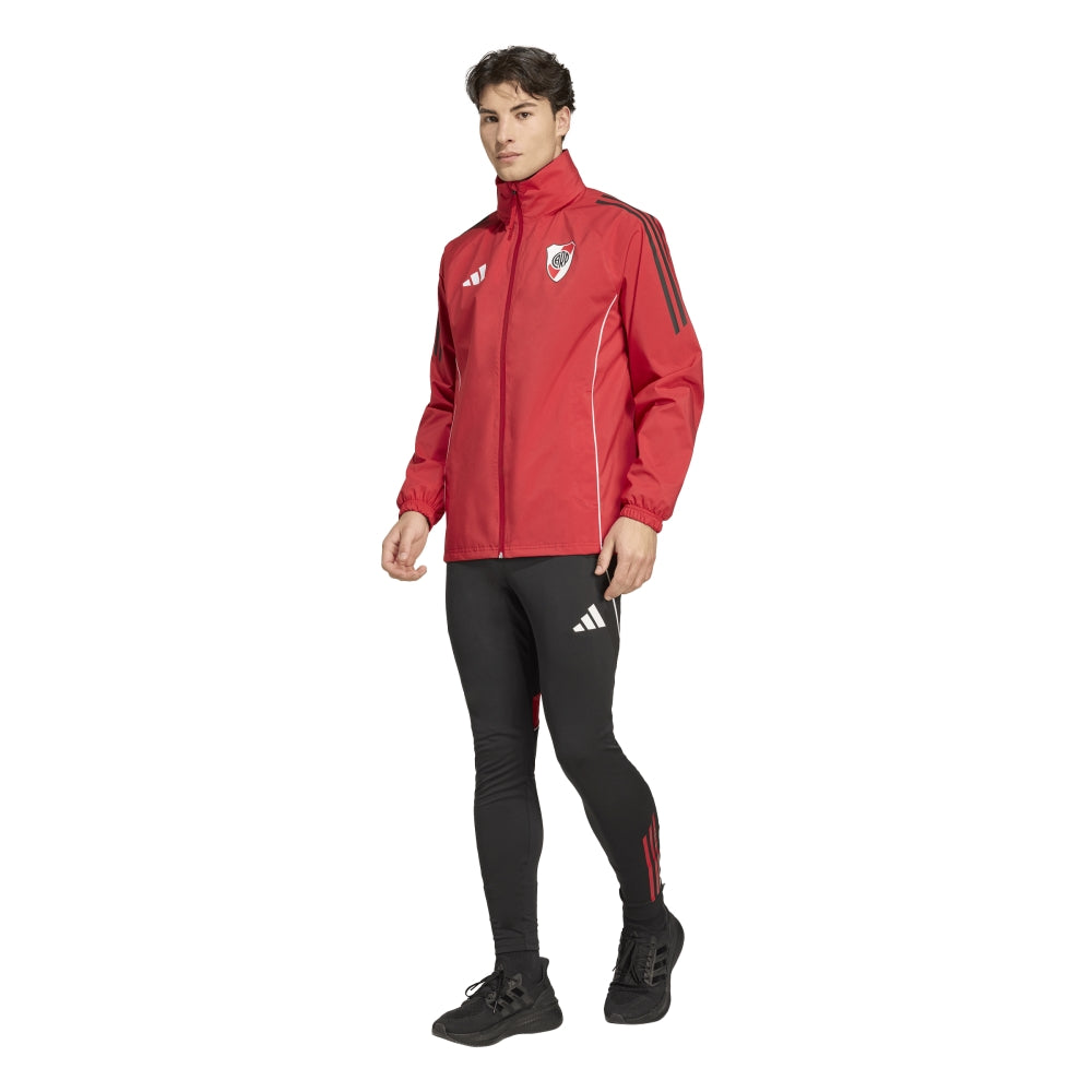 Campera Adidas River Plate Rain Jkt De Hombre
