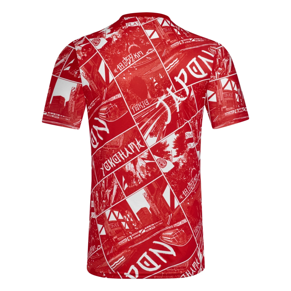 Remera Adidas River Plate Preshi De Hombre