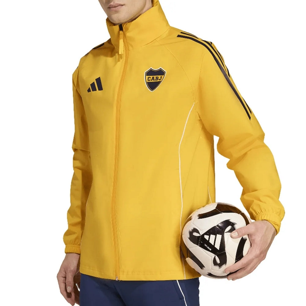 Campera Adidas Boca Rain Jkt De Hombre