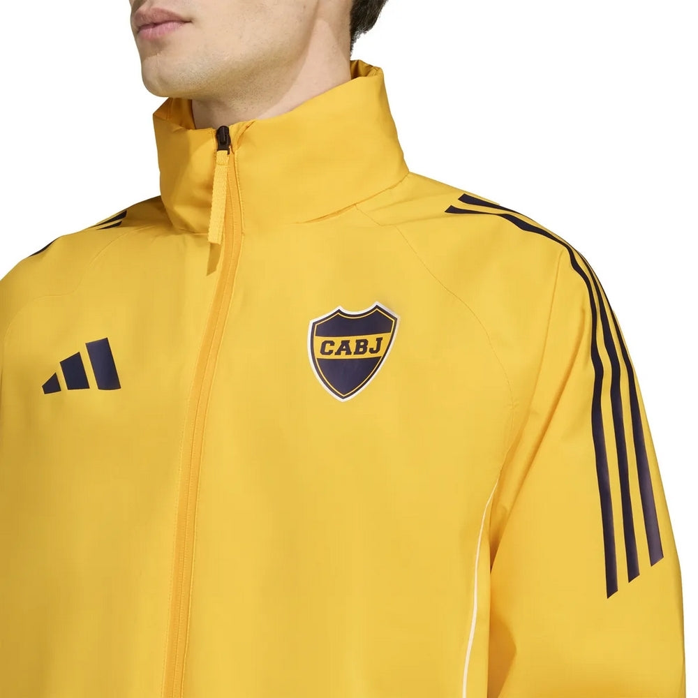 Campera Adidas Boca Rain Jkt De Hombre