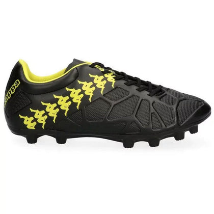 Botin Kappa Invictus Fg Black-Yellow de Hombre