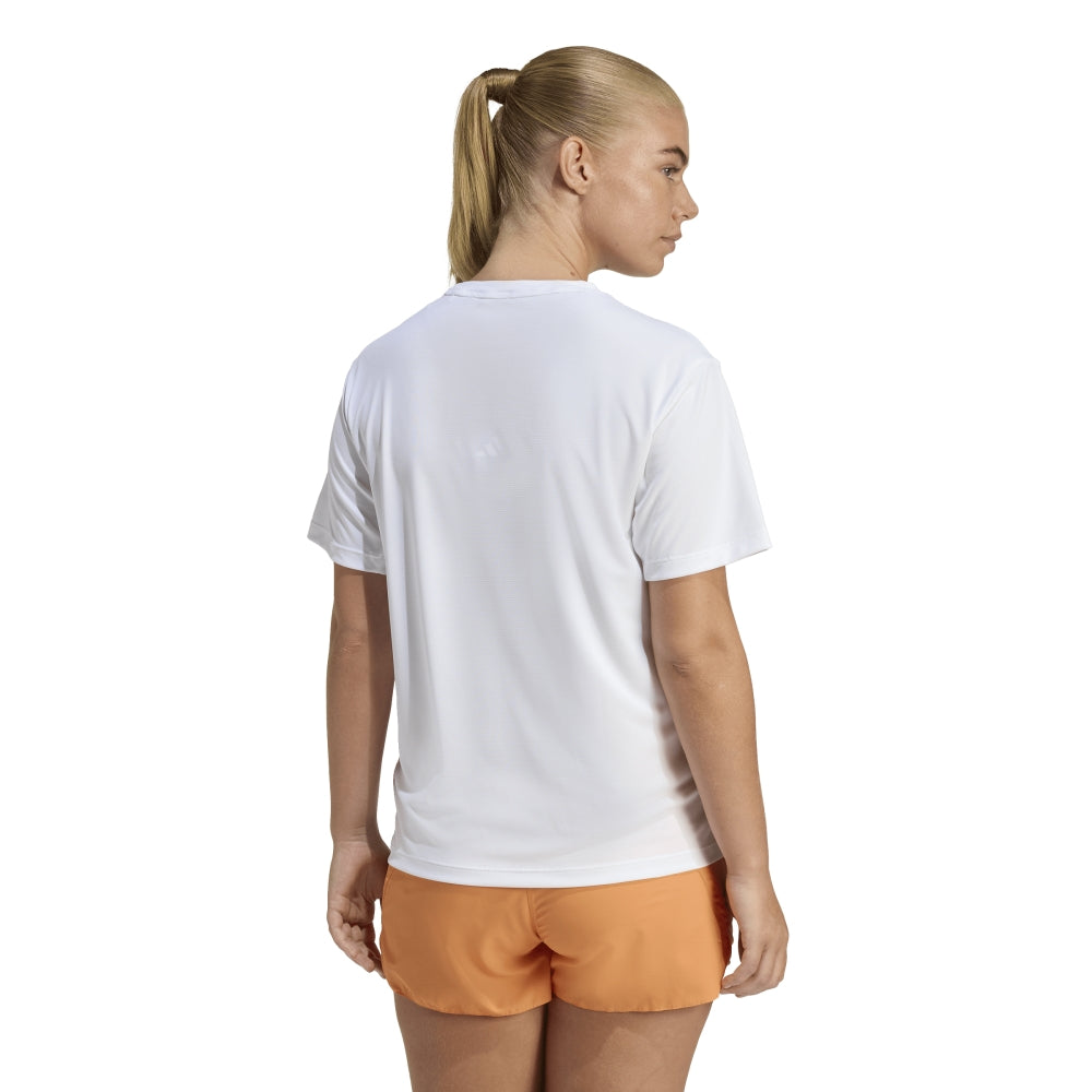 Remera Adidas Runn Ess Tee W Mujer