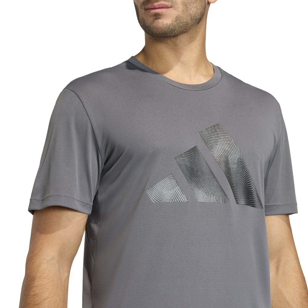 Remera Adidas Run Ess Bl T M Hombre