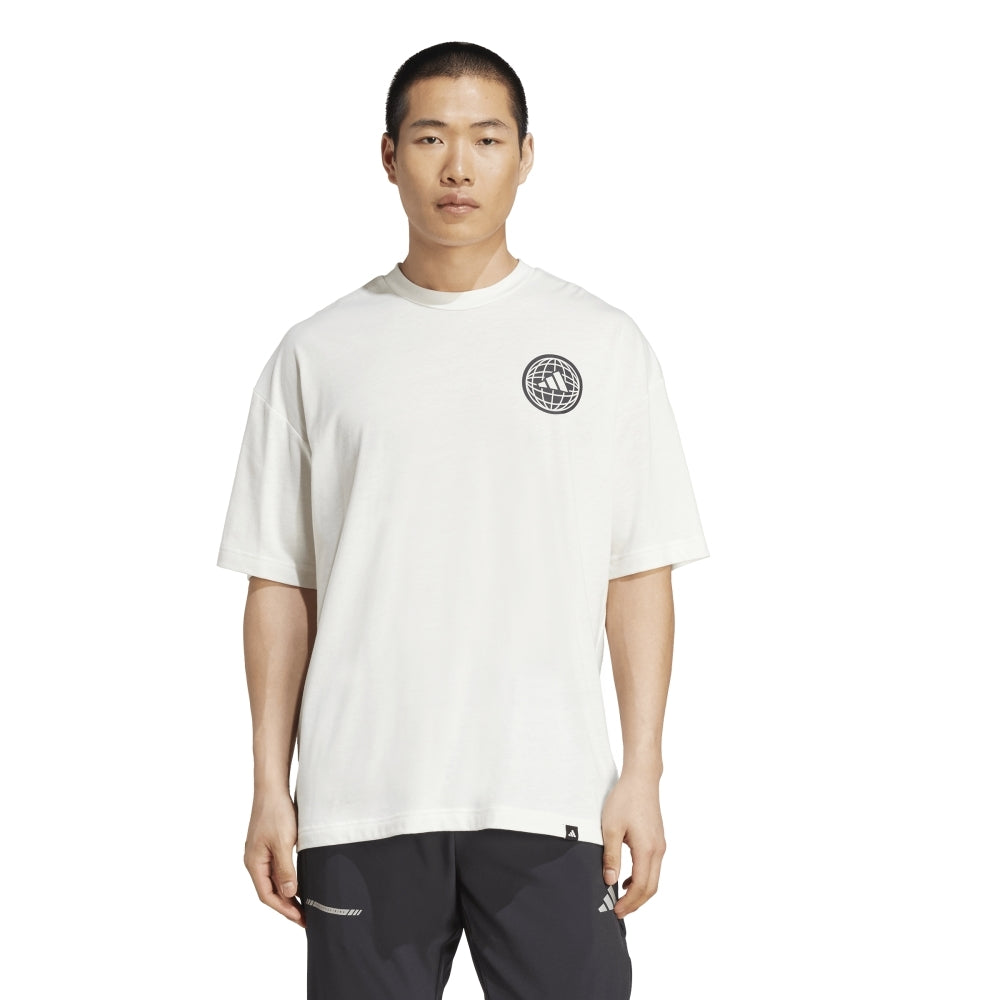 Remera Adidas Gfx Tee Glob Q3 De Hombre