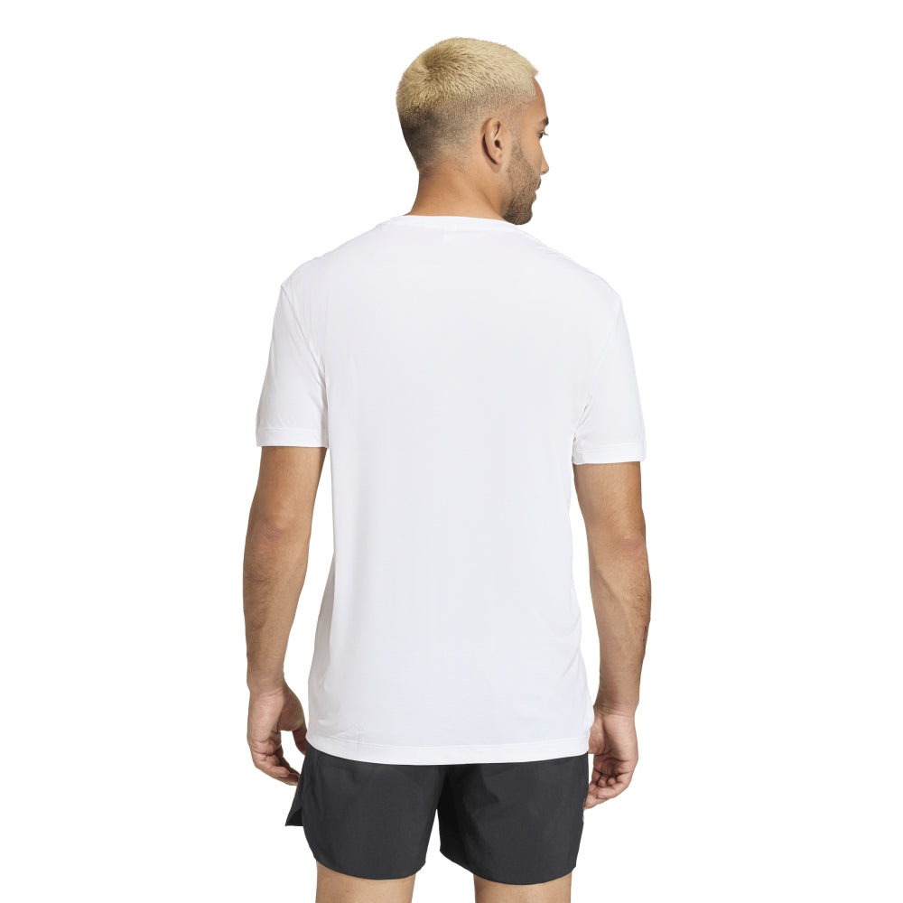 Remera Adidas Runn Ess Bl T M Hombre