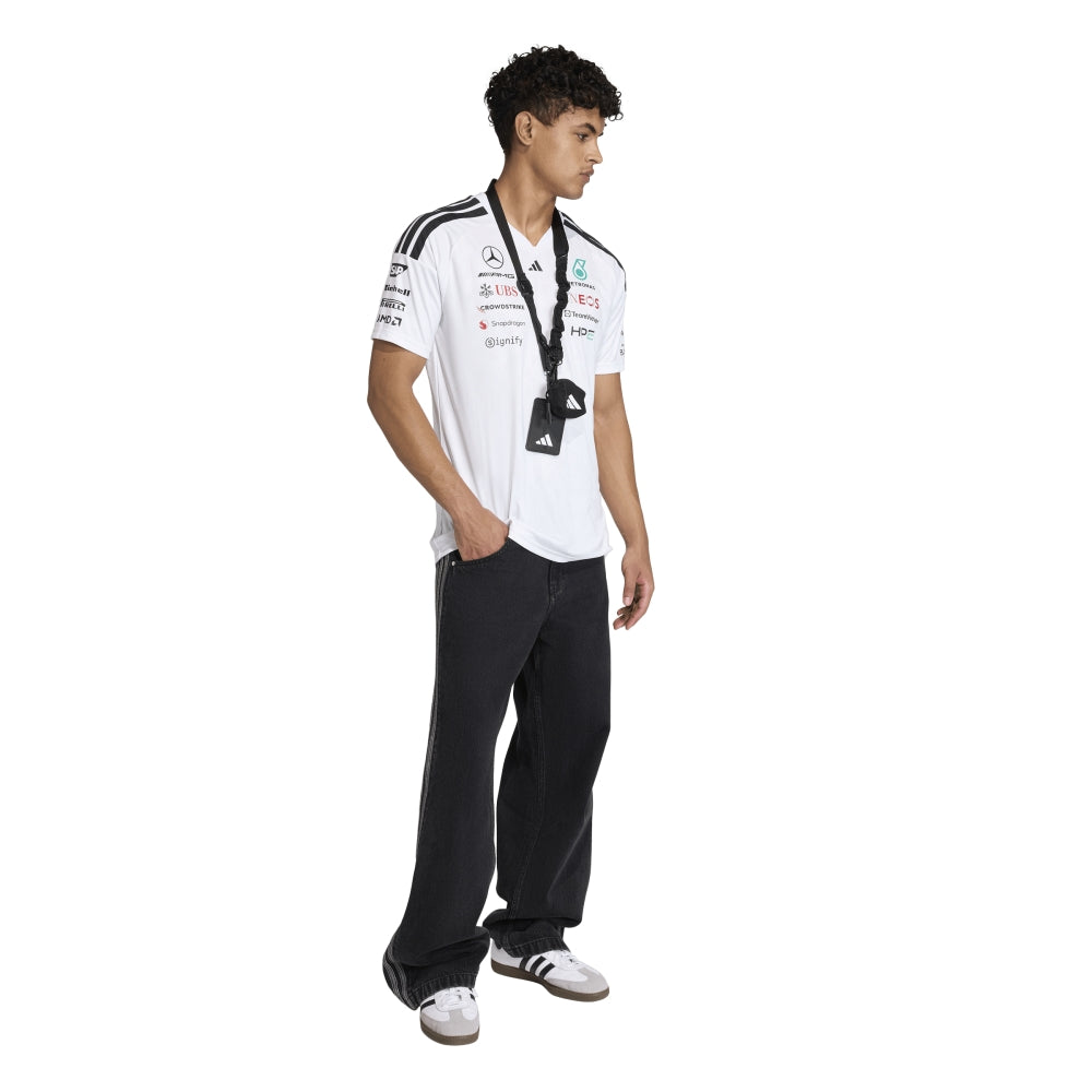 Remera Adidas Mercedes Dr Jsy M Hombre