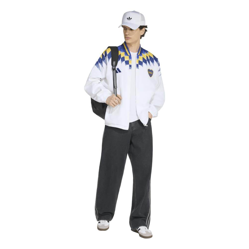 Campera Adidas Boca St Tt Hombre