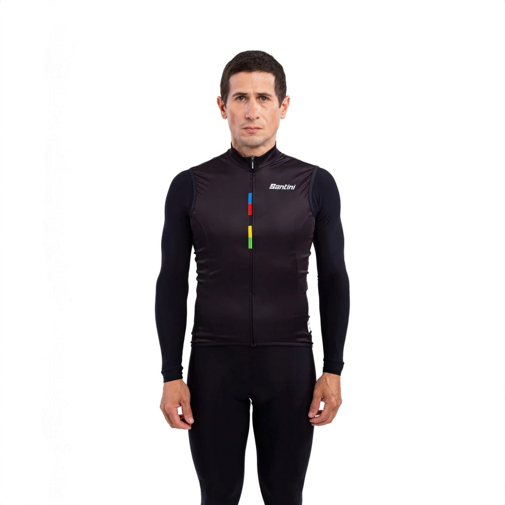 Chaleco Santini Uci Rainbow Packable Vest U Unisex
