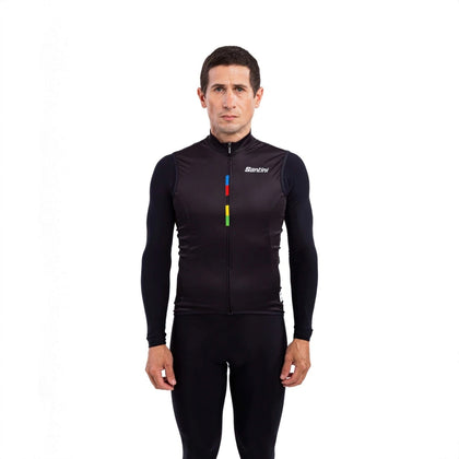 Chaleco Santini Uci Rainbow Packable Vest U Unisex