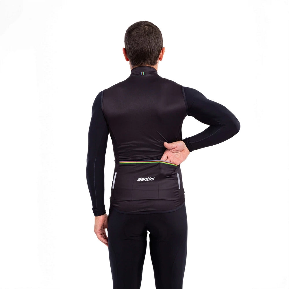 Chaleco Santini Uci Rainbow Packable Vest U Unisex
