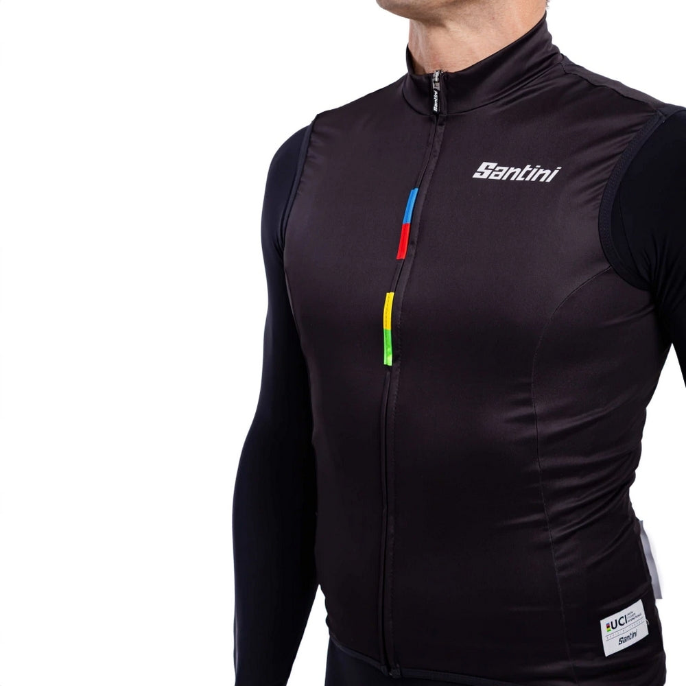 Chaleco Santini Uci Rainbow Packable Vest U Unisex