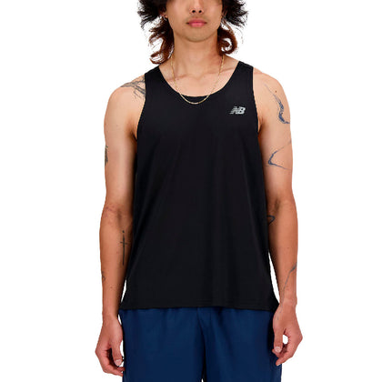 Musculosa New Balance Mt41220bk Hombre
