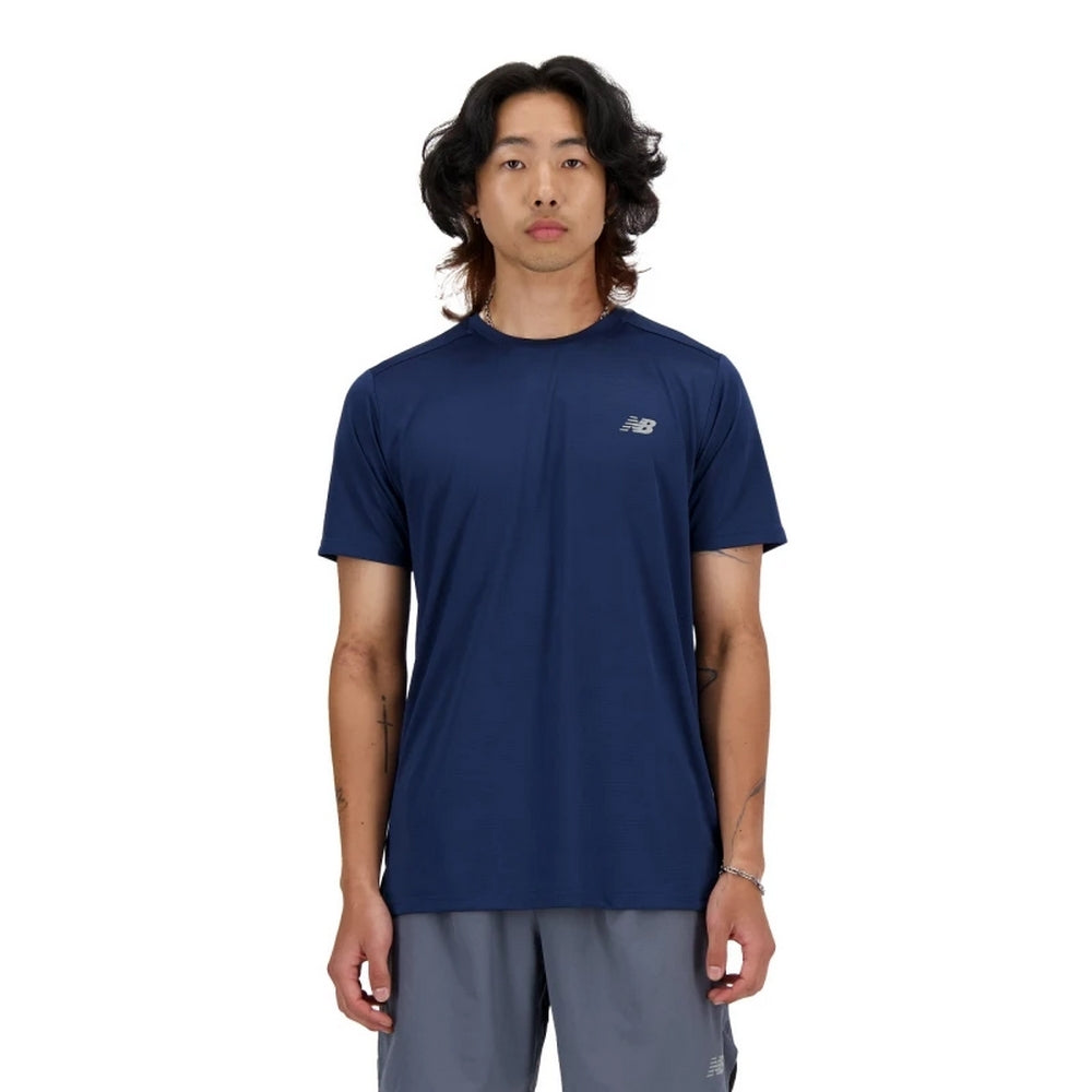 Remera New Balance Mt41222Nny - Sport Essentials T-Shirt De Hombre