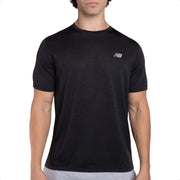 Remera New Balance Mt41253Bk - Athletics T-Shirt De Hombre