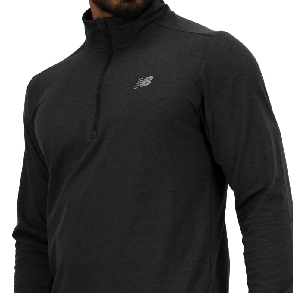 Buzo New Balance Mt41915bkh Hombre