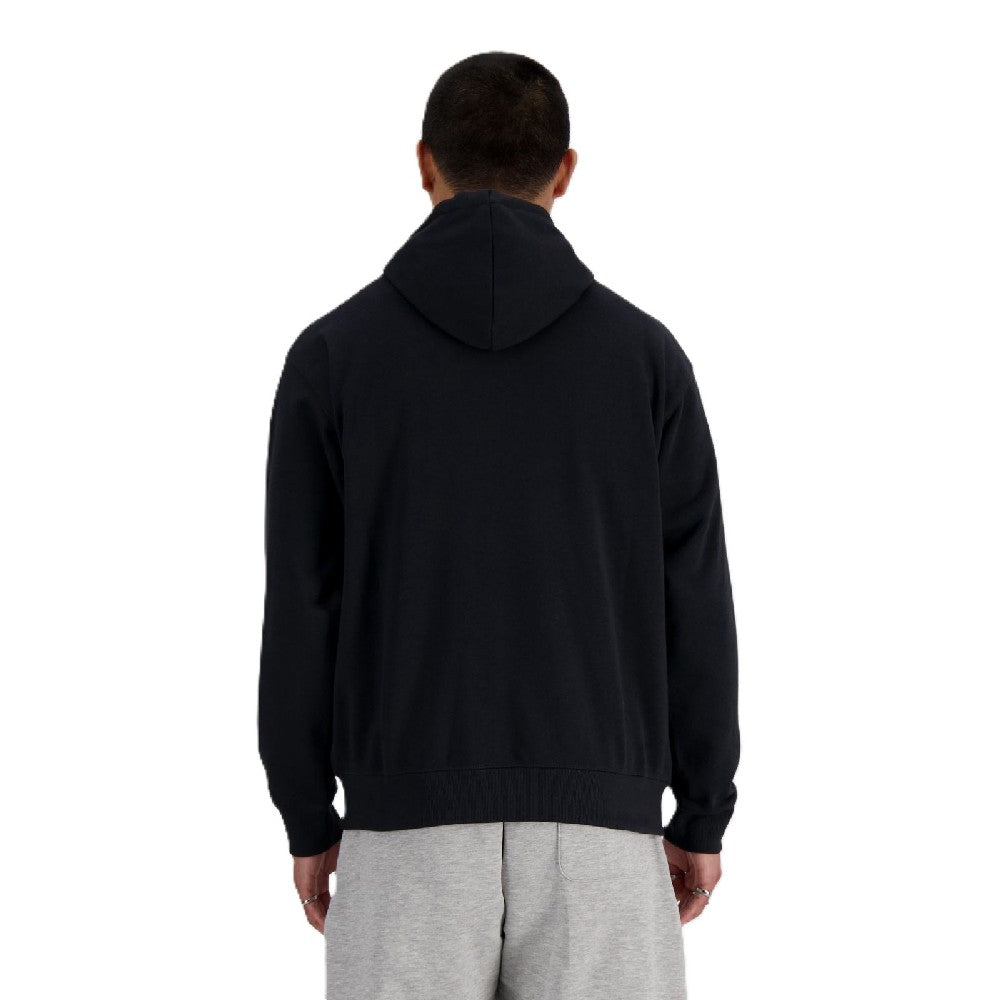 Hoodie New Balance Mta41501bk Hombre
