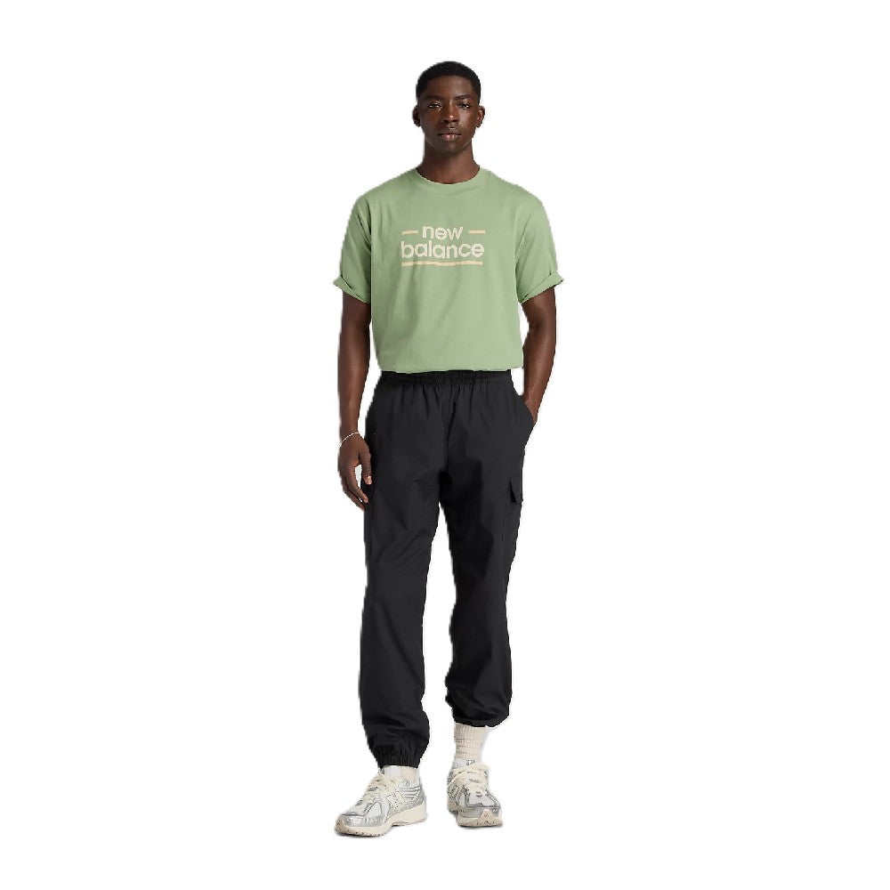 Remera New Balance Mta53927aar Linear Lines Hombre