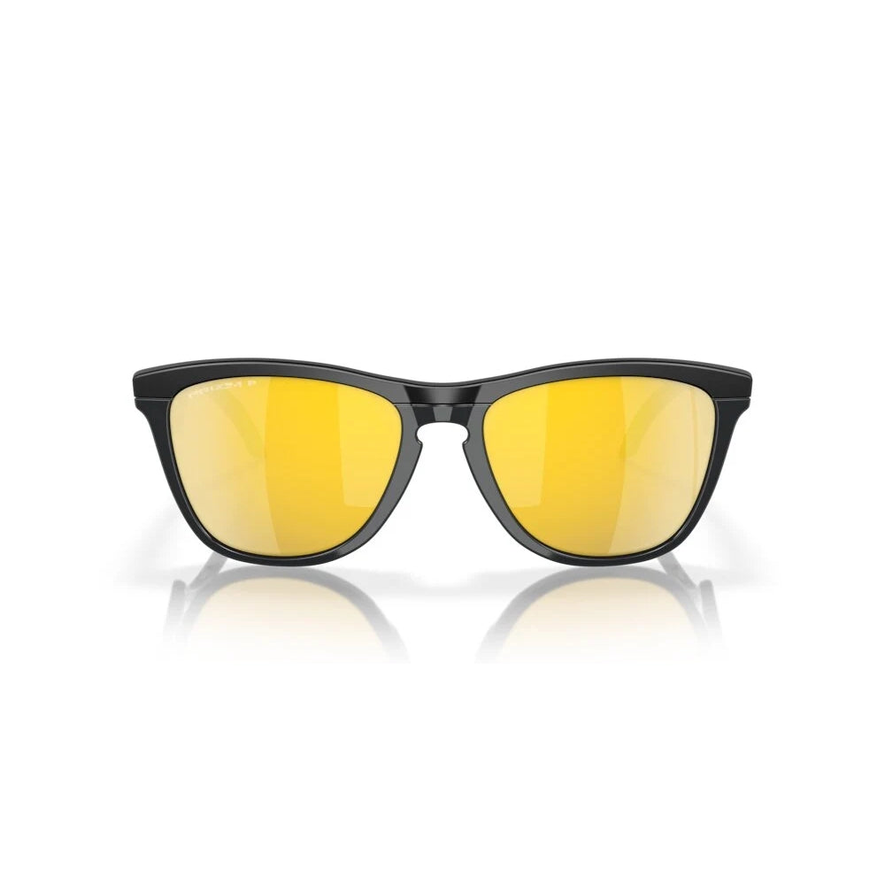Lentes Oakley Frogskins Hybrid Matte Black Prizm 24k Polarized Unisex