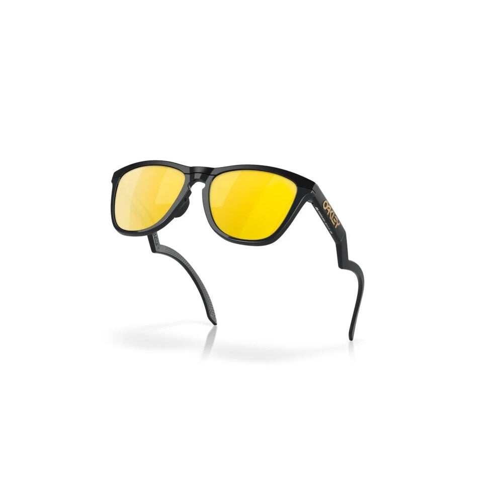 Lentes Oakley Frogskins Hybrid Matte Black Prizm 24k Polarized Unisex