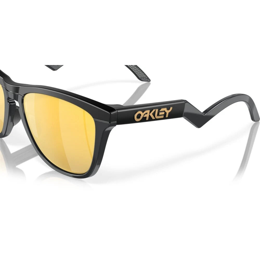Lentes Oakley Frogskins Hybrid Matte Black Prizm 24k Polarized Unisex