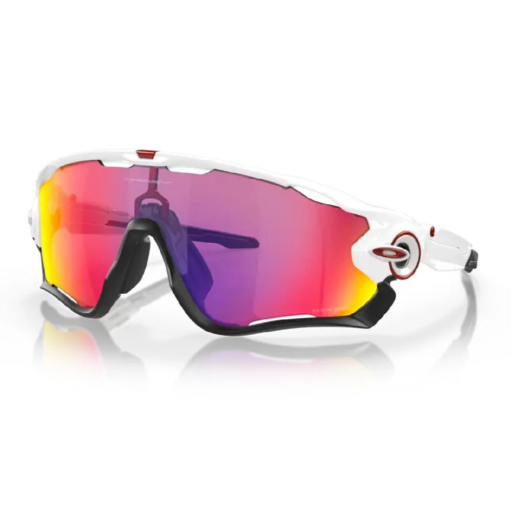 Lentes Oakley Jawbreaker Polished White Prizm Road Unisex