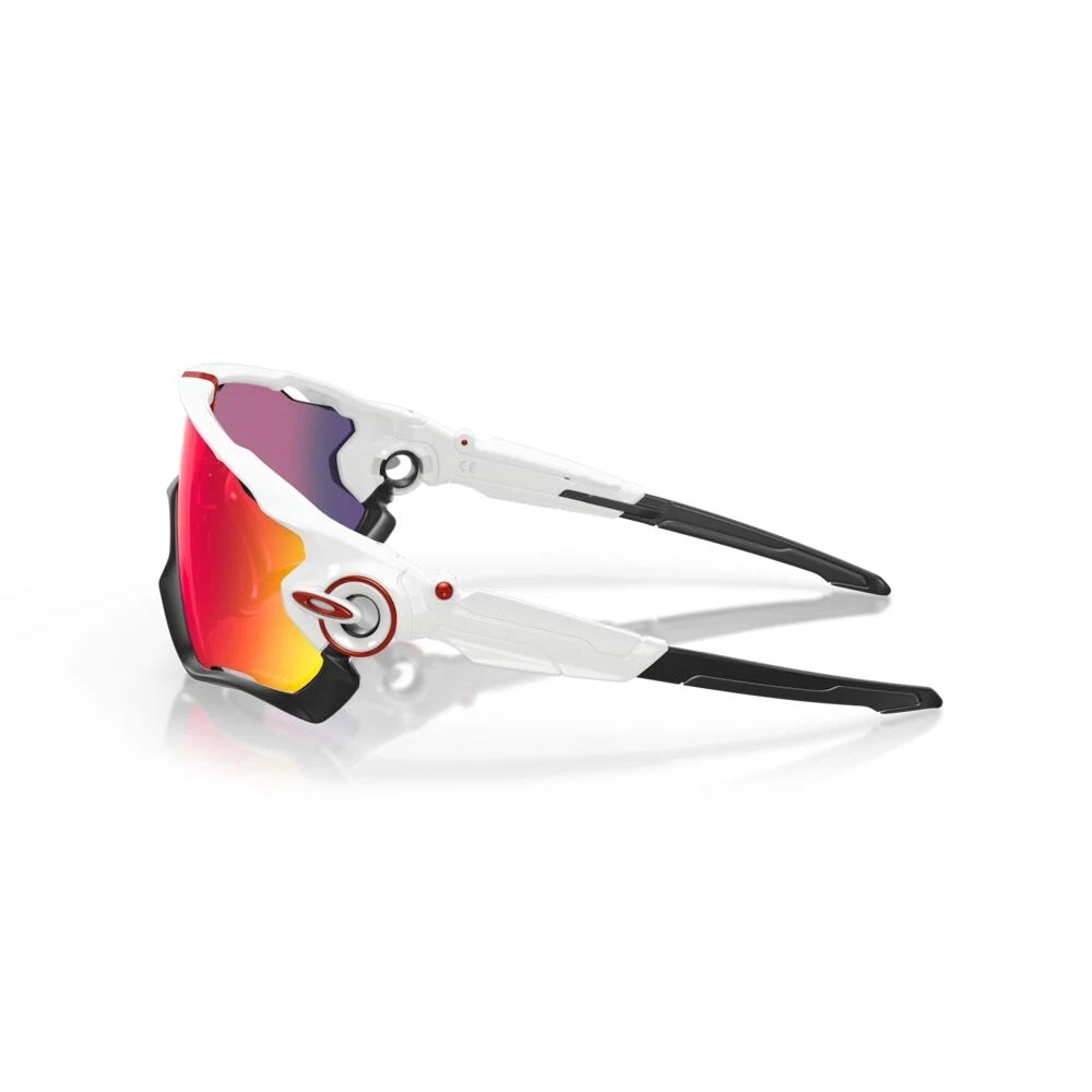 Lentes Oakley Jawbreaker Polished White Prizm Road Unisex