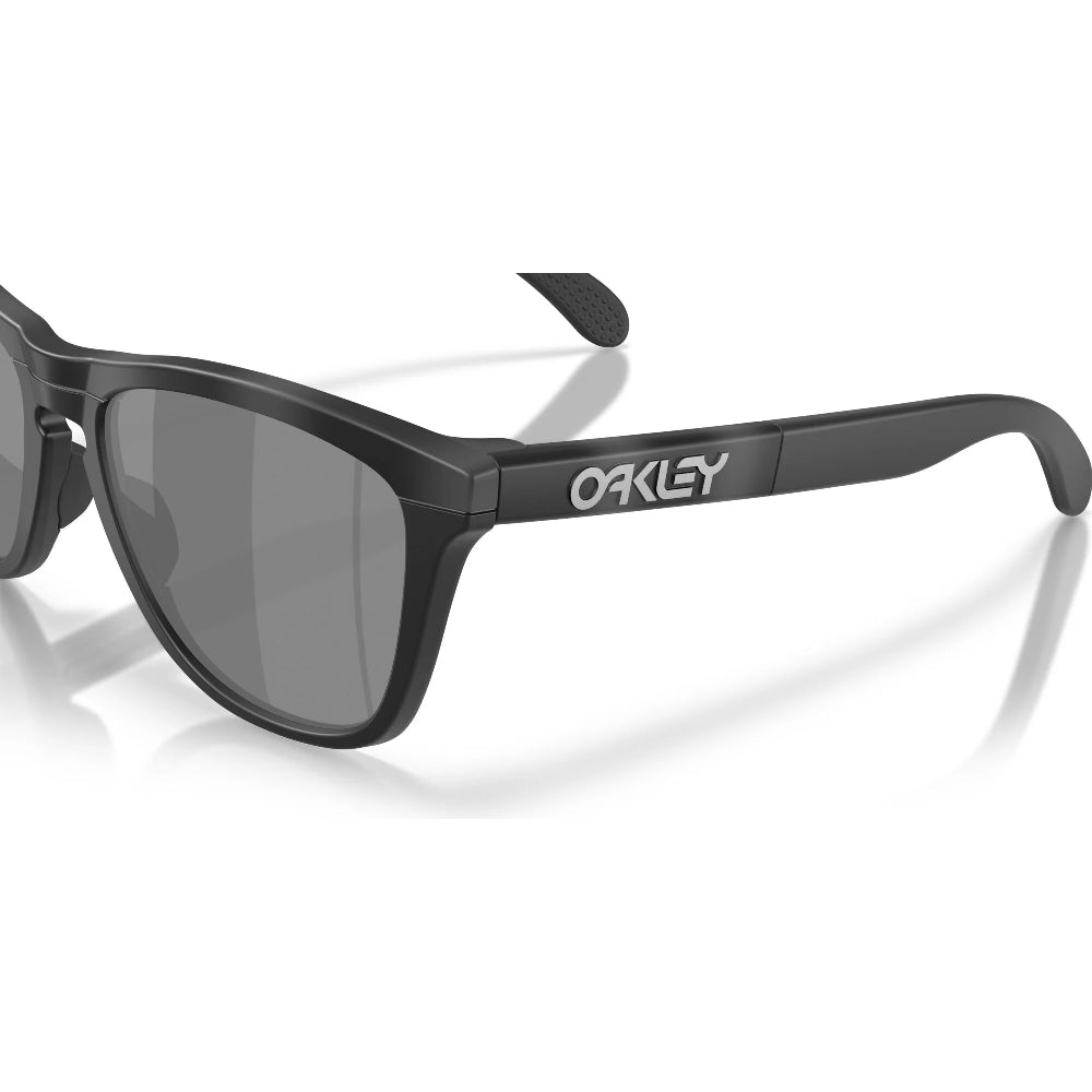 Lentes Oakley Frogskins Mtt Tortoise Grey Smoke Mtt Black W/ Przm Black Pol Unisex
