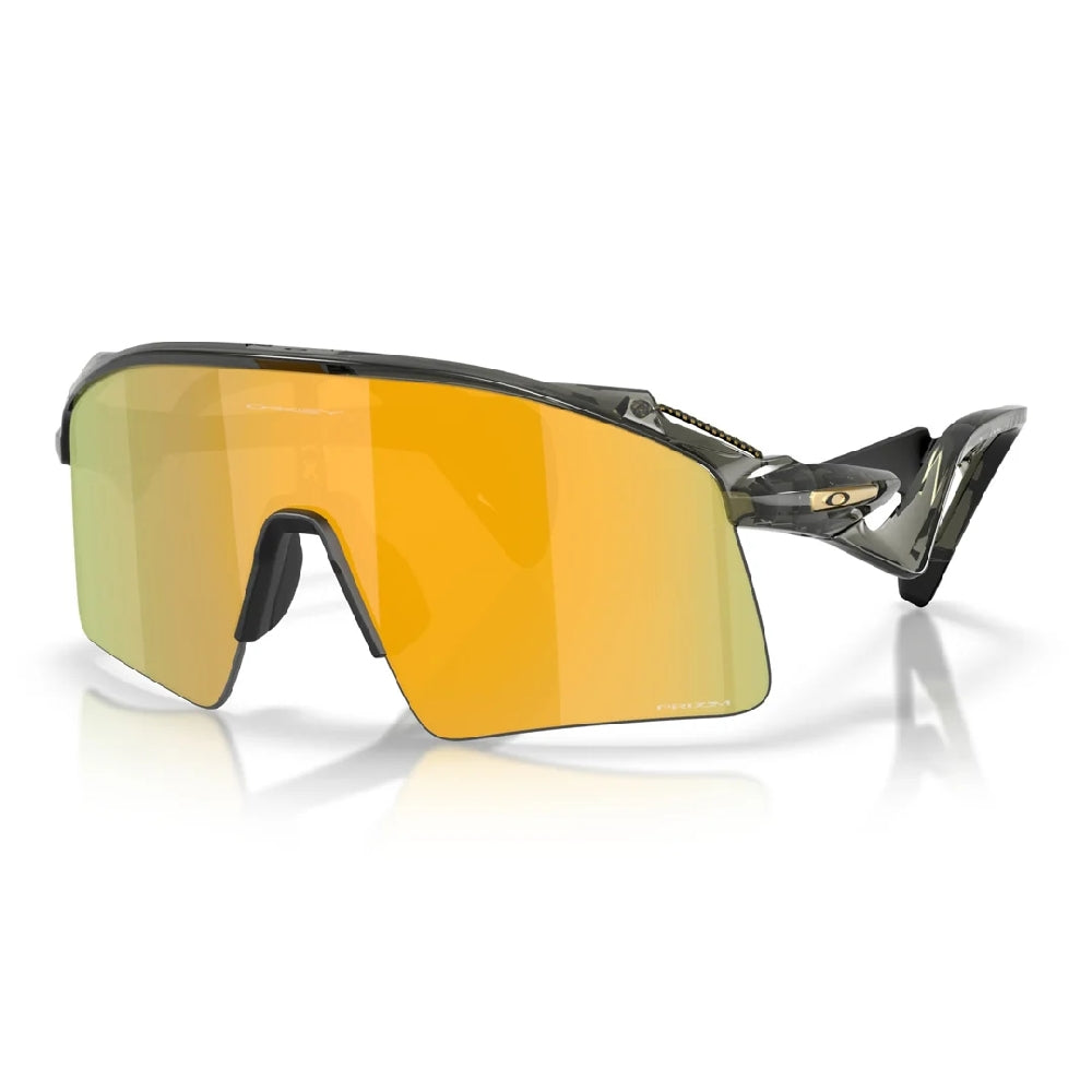Lentes Oakley Stunt Wing Grey Smoke W Przm 24k Unisex
