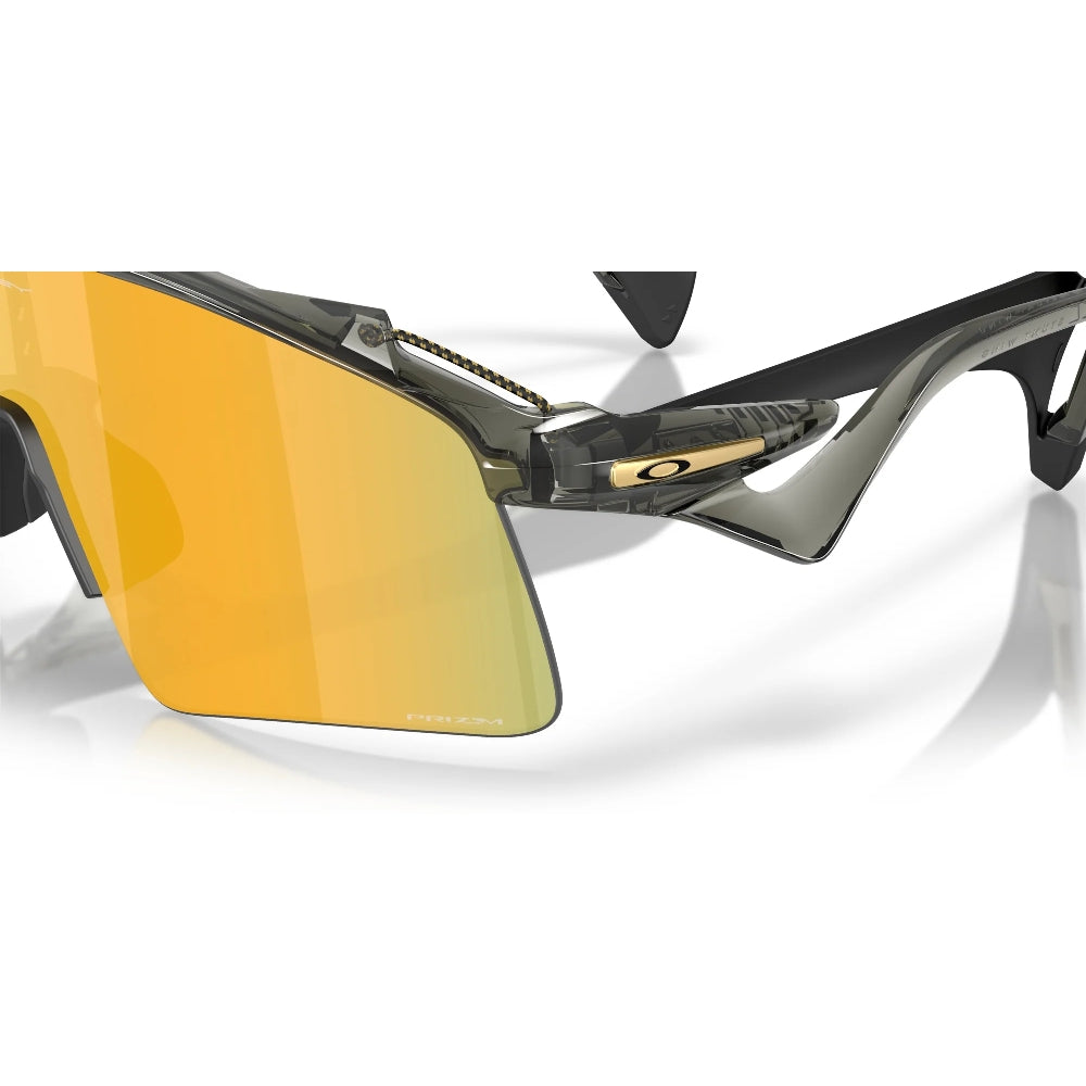Lentes Oakley Stunt Wing Grey Smoke W Przm 24k Unisex