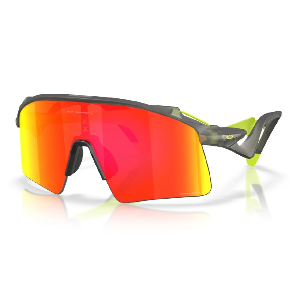 Lentes Oakley Stunt Wing Mtt Grey Smoke W Przm Ruby Unisex