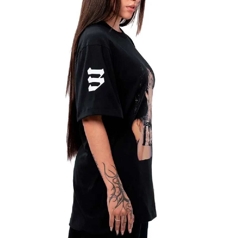 Remera Reebok T-shirt Cover Face - Mb Mujer