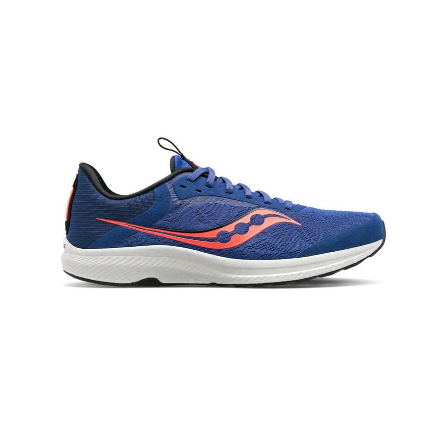 Zapatilla Saucony M Freedom 5 Sapphre-Vizired De Hombre