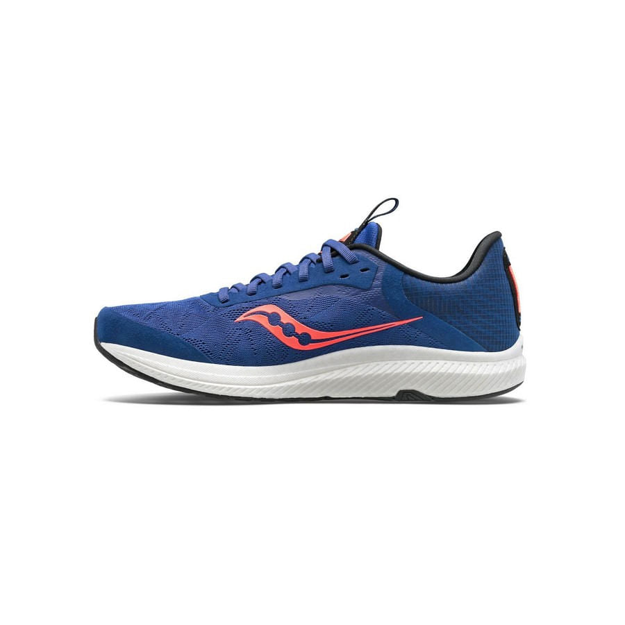 Zapatilla Saucony M Freedom 5 Sapphre-Vizired De Hombre