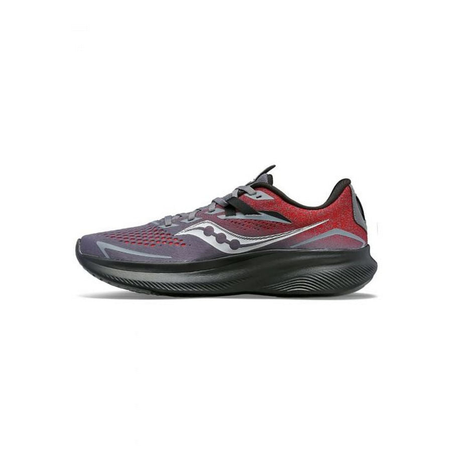 Zapatilla Saucony M Ride 15 Charcoal-Redsky De Hombre