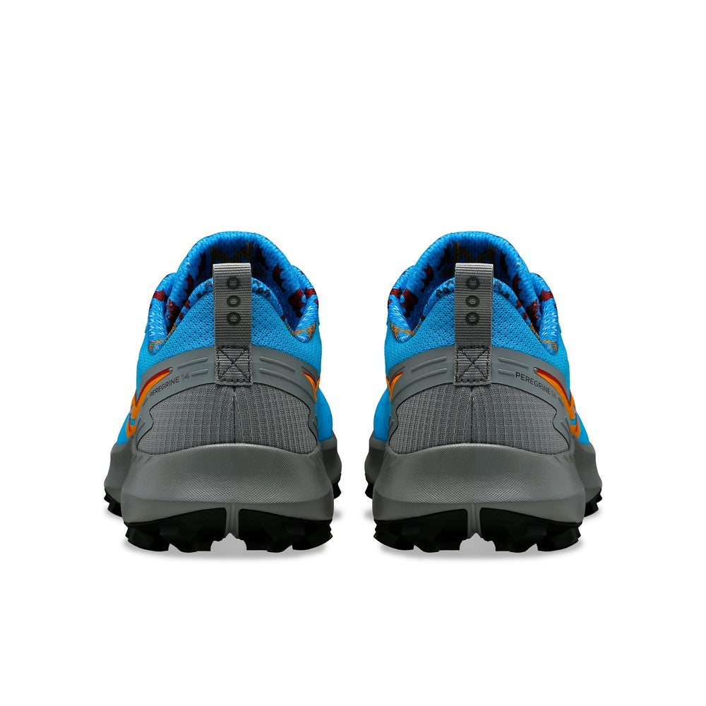 Zapatilla Saucony Peregrine 14 M El Cruce-Cyan De Hombre
