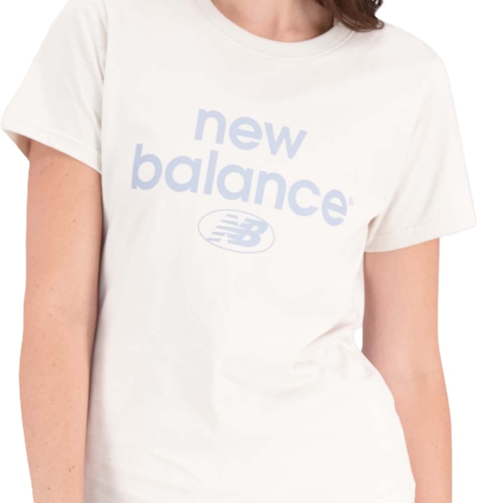 Remera New Balance Wta31507Mbm - Essentials Reimagin de Mujer