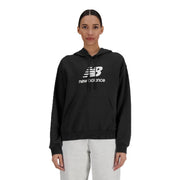 Hoodie New Balance Wta41504bk Mujer