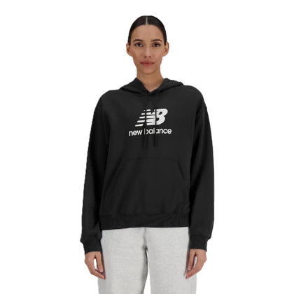 Hoodie New Balance Wta41504bk Mujer