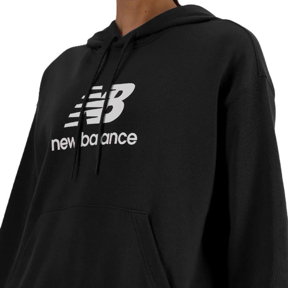 Hoodie New Balance Wta41504bk Mujer