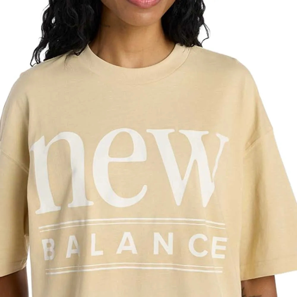 Remera New Balance Wta61v5opabc Mujer